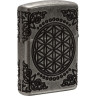 Zippo Armor 29670 — Antique Silver, гравировка «Древо жизни»